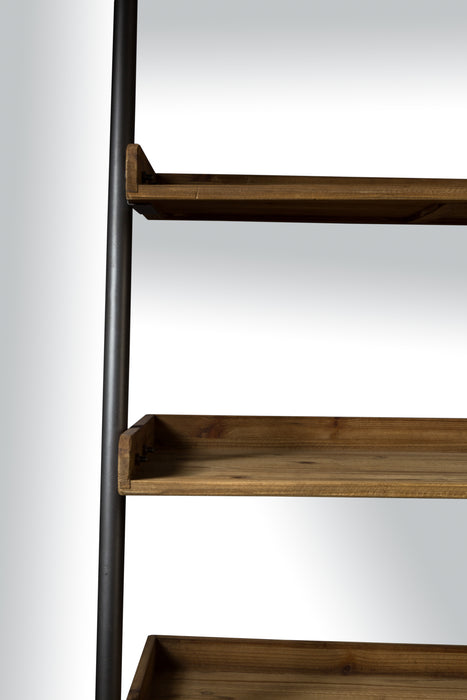 Wandplank Rook Fir hout, Metaal Bruin 40x78 cm-Wandplanken-Creating Home