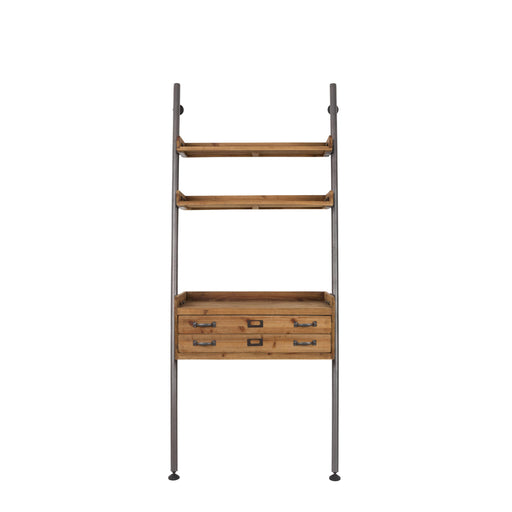 Wandplank Rook Fir hout, Metaal Bruin 40x78 cm-Wandplanken-Creating Home