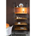 Wandplank Wally Fir hout, Metaal Bruin 45x86 cm-Wandplanken-Creating Home