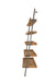 Wandplank Wally Fir hout, Metaal Bruin 45x86 cm-Wandplanken-Creating Home