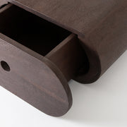 Wandplank Wanddecoratie Rise Espresso Mangohout 45 cm 45x30x20 cm-Wandplanken-LABEL51