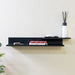 Wandplank Wandrek FOLIO 70 Staal Zwart 67.5x15x8.5cm Spinder-Wandplanken-Spinder