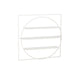 Wandplank Wit ijzer 14x80 cm-Wandplanken-J-Line