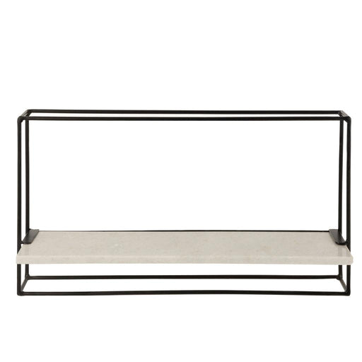 Wandplank Wit ijzer L 65x16 cm-Wandplanken-J-Line