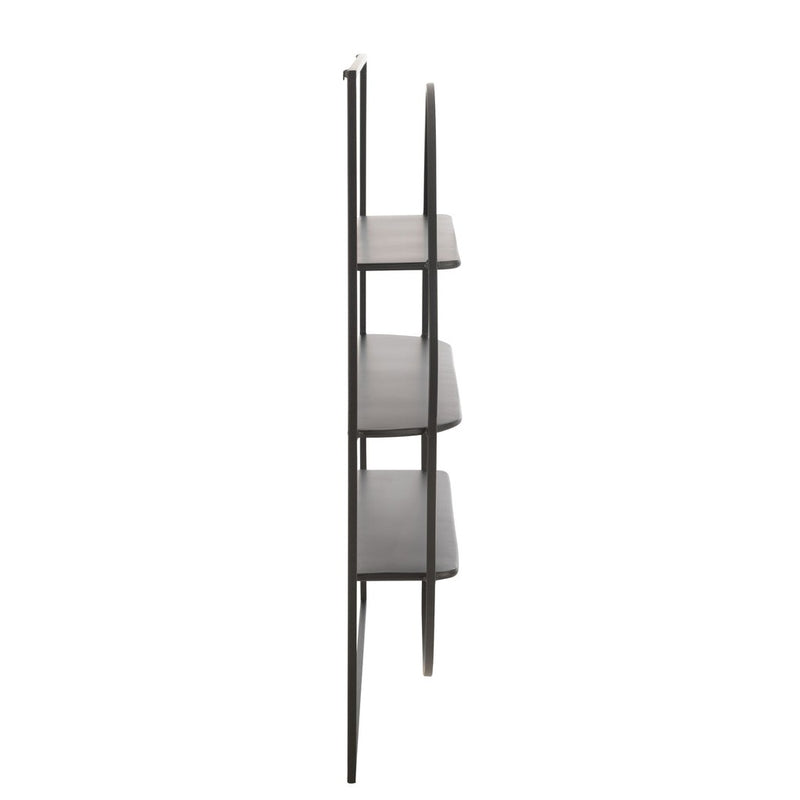 Wandplank Zwart Ijzer 14x80 cm-Wandplanken-J-Line