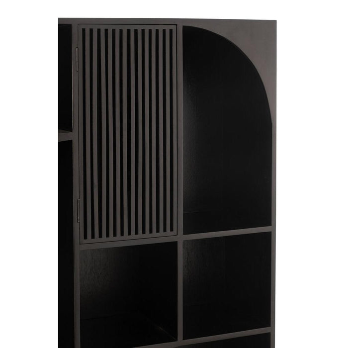 Wandplank Zwart Ijzer 33x90 cm-Wandplanken-J-Line