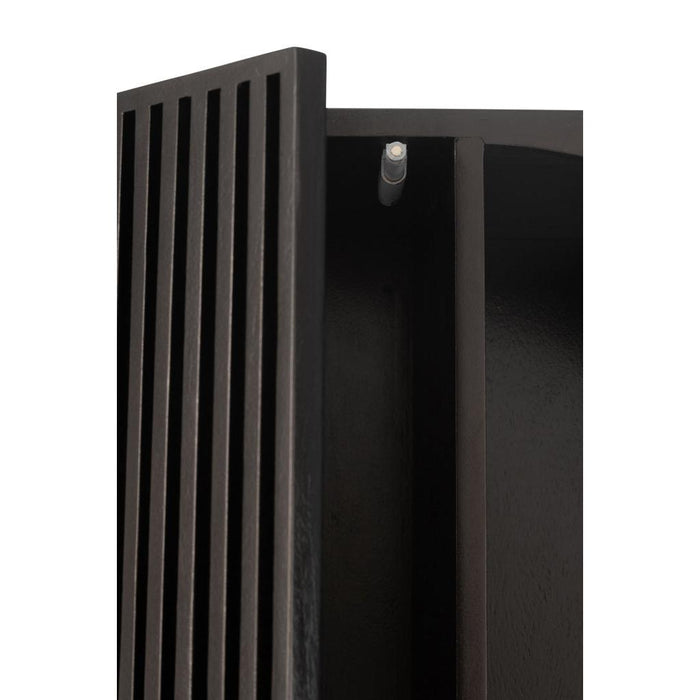 Wandplank Zwart Ijzer 33x90 cm-Wandplanken-J-Line