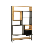 Wandplank Zwart Ijzer L 30x110 cm-Wandplanken-J-Line