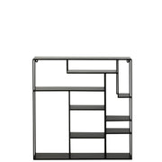Wandplank Zwart Metaal 12x80 cm-Wandplanken-J-Line