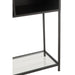 Wandplank Zwart ijzer Rechthoekig 26x90 cm-Wandplanken-J-Line