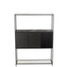 Wandplank Zwart ijzer Rechthoekig 26x90 cm-Wandplanken-J-Line