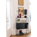 Wandplank Zwart ijzer Rechthoekig 26x90 cm-Wandplanken-J-Line
