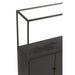 Wandplank Zwart ijzer Rechthoekig 26x90 cm-Wandplanken-J-Line