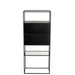 Wandplank Zwart ijzer Rechthoekig 30x55 cm-Wandplanken-J-Line