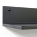 Wandrek FOLIO 70 Staal Zwart 67.5x15x8.5cm Spinder Design-Wandplanken-Spinder