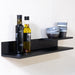 Wandrek FOLIO 70 Staal Zwart 67.5x15x8.5cm Spinder Design-Wandplanken-Spinder