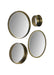 Wandspiegel Fletcher Rond - ø30 - antique gold - Metaal/glas-Spiegels-HSM Collection