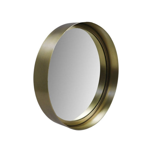 Wandspiegel Fletcher Rond - ø30 - antique gold - Metaal/glas-Spiegels-HSM Collection