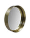 Wandspiegel Fletcher Rond - ø30 - antique gold - Metaal/glas-Spiegels-HSM Collection