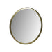 Wandspiegel Fletcher Rond - ø50 - antique gold - Metaal/glas-Spiegels-HSM Collection