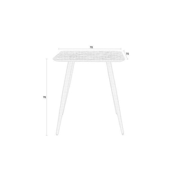 Webster Bistrotafel Gerecycled Teakhout-Bartafels-Creating Home