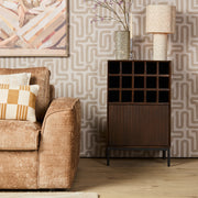 Wijnkast Madison Bruin 55 cm 55x35x90 cm-Wijnkasten-Starfurn