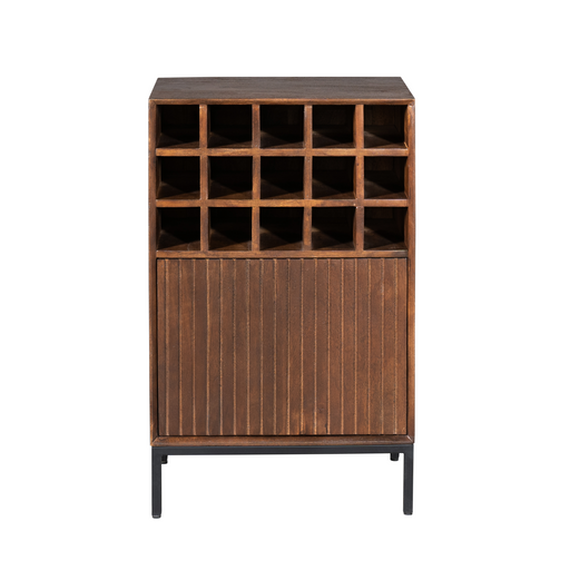 Wijnkast Madison Bruin 55 cm 55x35x90 cm-Wijnkasten-Starfurn