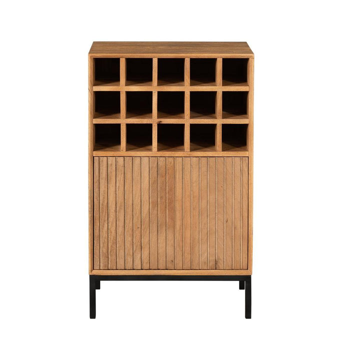 Wijnkast Madison Naturel 55 cm 55x35x90 cm-Wijnkasten-Starfurn