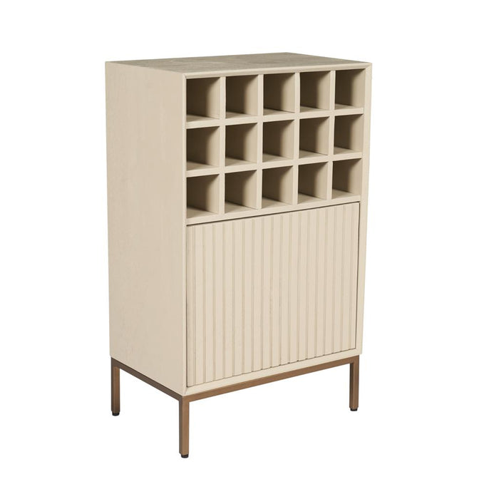 Wijnkast Madison Zand 55 cm 55x35x90 cm-Wijnkasten-Starfurn