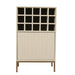 Wijnkast Madison Zand 55 cm 55x35x90 cm-Wijnkasten-Starfurn