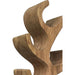 Wijnrek Suar Winerack Suar hout Naturel hout 25x18 cm-Wijnrekken-Livingfurn
