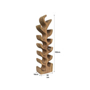 Wijnrek Suar Winerack Suar hout Naturel hout 25x18 cm-Wijnrekken-Livingfurn
