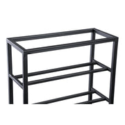 Wijnrek Vakkenkast Zwart 15x35 cm L-Wijnrekken-PTMD