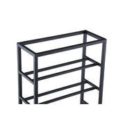 Wijnrek Vakkenkast Zwart 15x35 cm Rechthoekig-Wijnrekken-PTMD