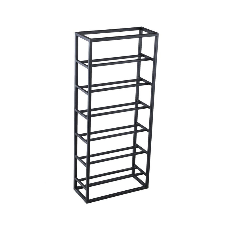 Wijnrek Vakkenkast Zwart 15x35 cm Rechthoekig-Wijnrekken-PTMD