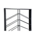 Opbergkast Kast Vakkenkast Zwart 8x65 cm-Opbergkasten-PTMD