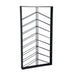 Opbergkast Kast Vakkenkast Zwart 8x65 cm-Opbergkasten-PTMD