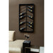 Opbergkast Kast Vakkenkast Zwart 8x65 cm-Opbergkasten-PTMD