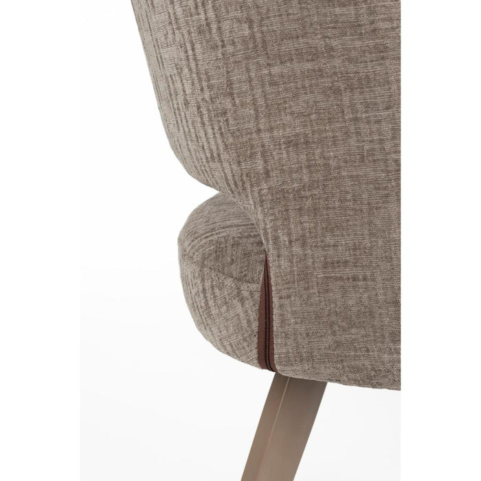 Yves Stoel Bruin-Eetkamerstoelen-Creating Home