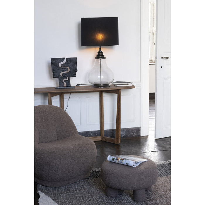 Zetel Teddy boucle bruin-Krukjes-J-Line