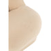 Zetel Teddy bouclé warm beige-Krukjes-J-Line
