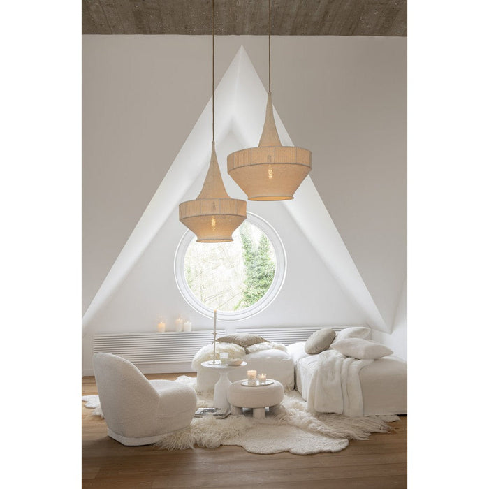 Zetel Teddy bouclé wit-Krukjes-J-Line