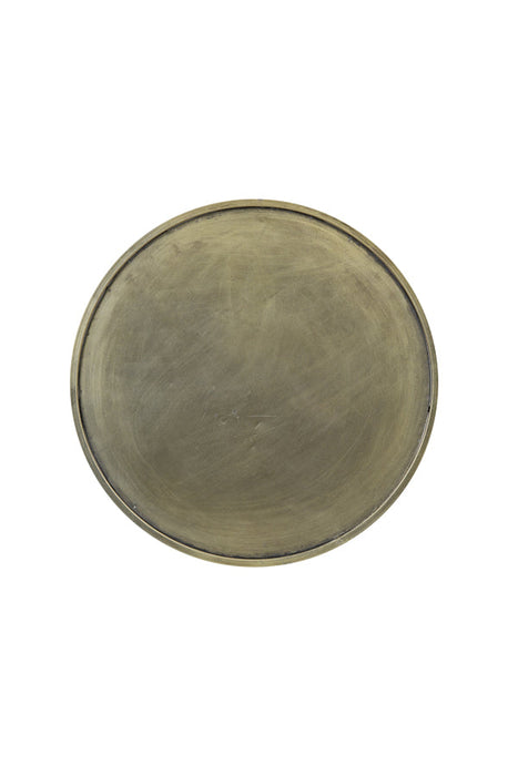 Zuil 30x80,5 cm ENVIRA antiek goud-Plantenstandaards-Light & Living