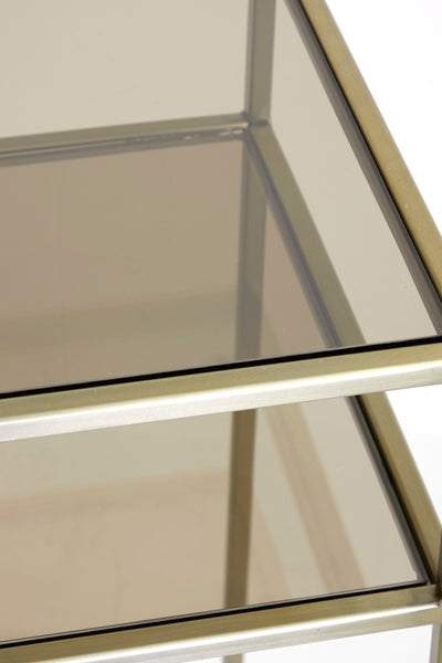 Zuil Bilo - Goud - Set-Plantenstandaards-Light & Living