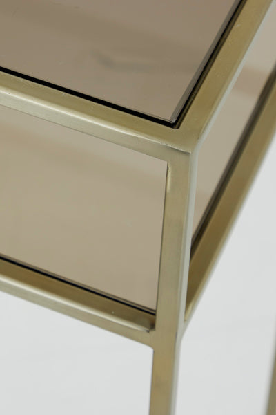 Zuil Bilo - Goud - Set-Plantenstandaards-Light & Living