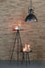 Zuil Envira - Zink - Ã˜39,5x119,5cm-Plantenstandaards-Light & Living