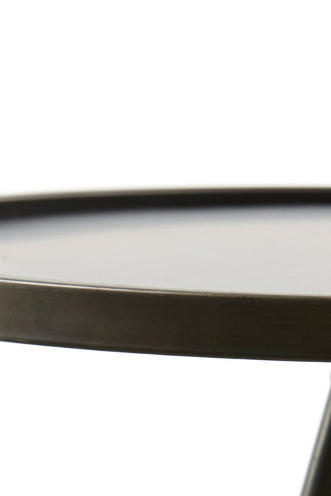 Zuil Envira - Zink - Ã˜39,5x119,5cm-Plantenstandaards-Light & Living
