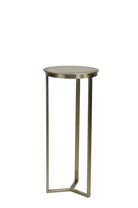 Zuil Retiro - Goud - Ã˜35cm-Bijzettafels-Light & Living