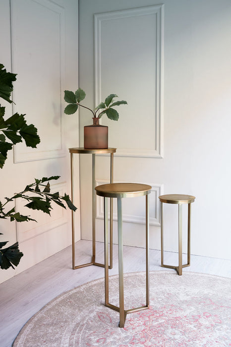 Zuil Retiro - Goud - Ã˜35cm-Plantenstandaards-Light & Living