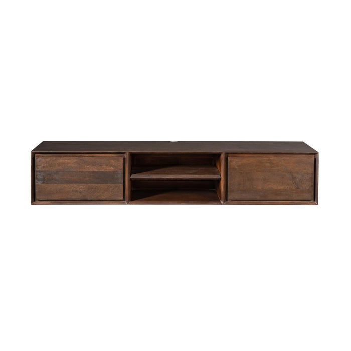 Zwevend tv meubel Ambiance Bruin - 160 cm-TV-meubels-Starfurn